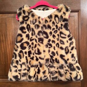Leopard vest kid 4/5T